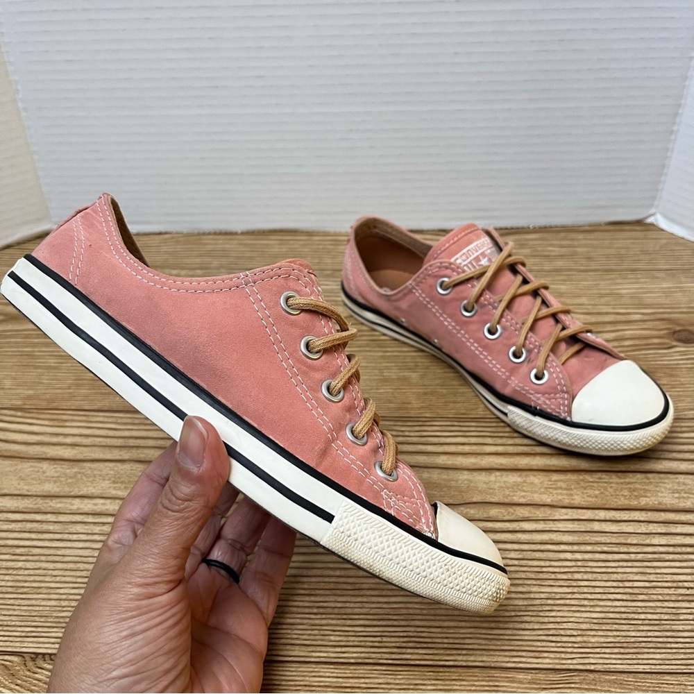 Converse Dainty Ox Sneakers Low Cut Peach Pink Size 5